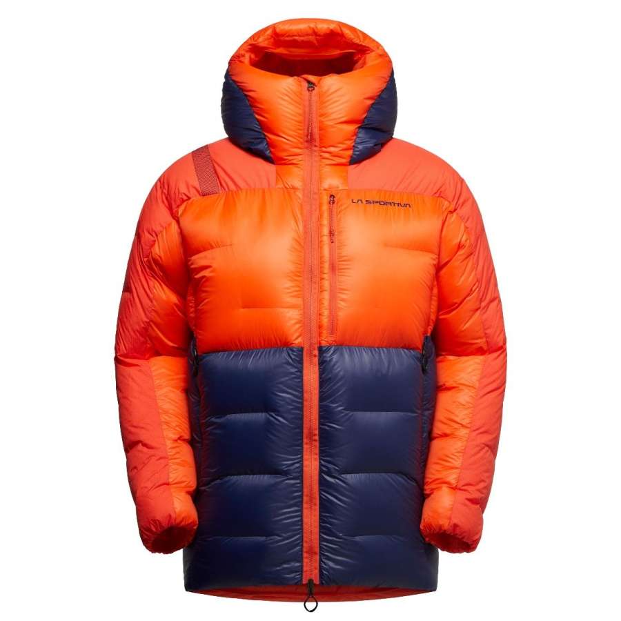 CHERRY TOMATO/DEEP SEA - La Sportiva Olympus Tech Down Parka