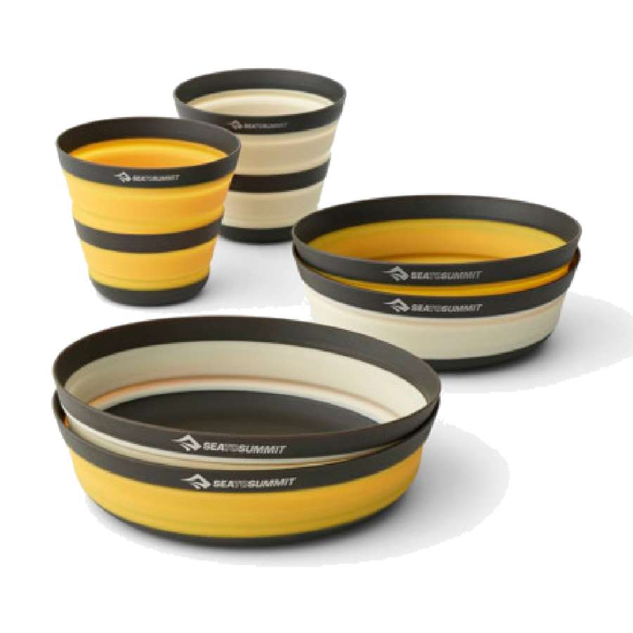 Frontier UL Collapsible Dinnerware Set - 2P - Sea to Summit Menaje Fron1Ier Collapsible - 2P - 6Pz