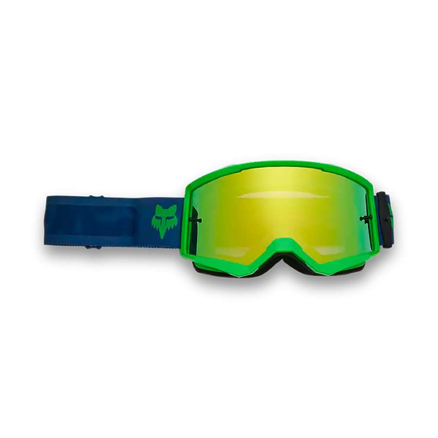 NVY - Fox Racing Motos Main Taunt Mirrored Lens Goggles