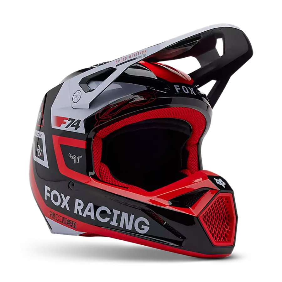  - Fox Racing Motos V1 Race Spec Helmet