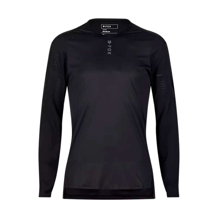 Black - Fox Racing Flexair Pro Ls Jersey