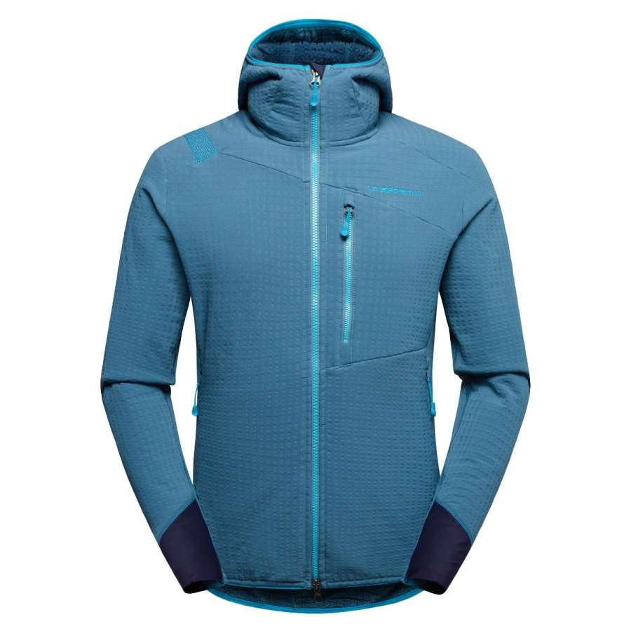 Hurricane/Tropic Blue - La Sportiva Bristen Thermal Hoody Hombre
