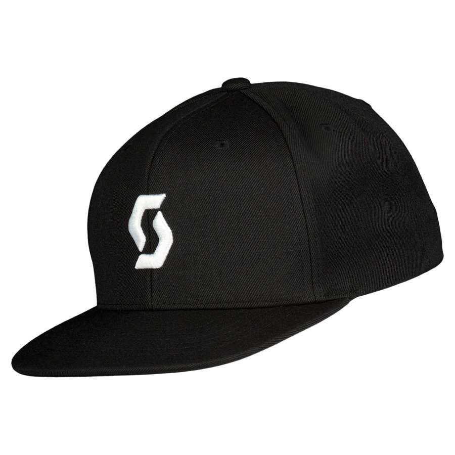 Black - Scott Flat Brim Junior Cap