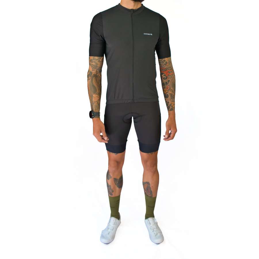 Black - Tatoo Licra Tour Pocket Hombre