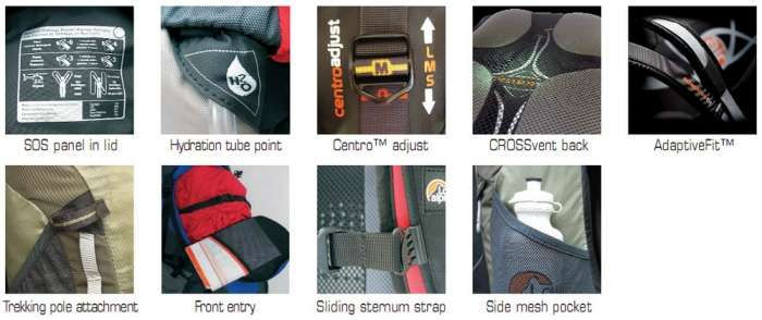  - Lowe Alpine CROSSvent 45 + 10