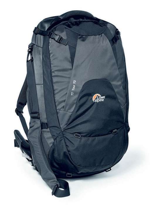 GRAPHITE / PHANTOM BLACK - Lowe Alpine TT Tour 70