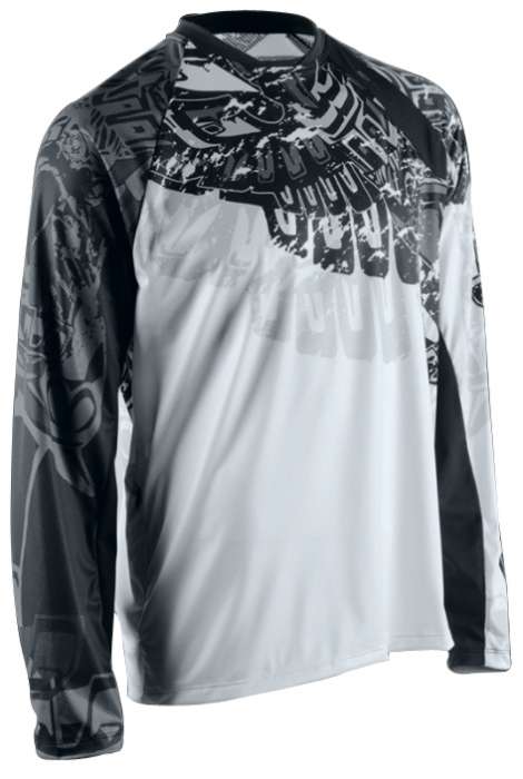 WHITE/GUNMETAL - Sugoi Gustov L/S