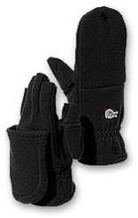BLACK - Lowe Alpine Glove Convert Mitten