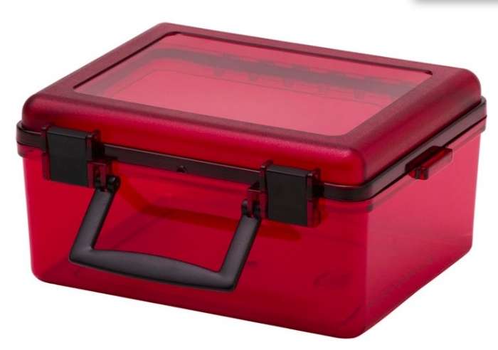 RED - GSI Lexan XL Gear Box
