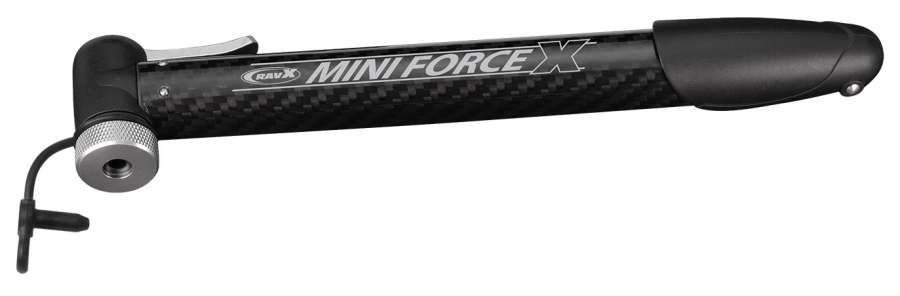 black - RavX Mini Force X1 Carbon Mini Pump