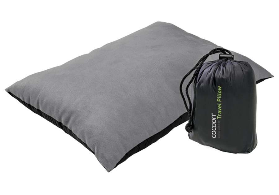 Charcoal/Smoke Grey - Cocoon Travel Pillow Microfiber