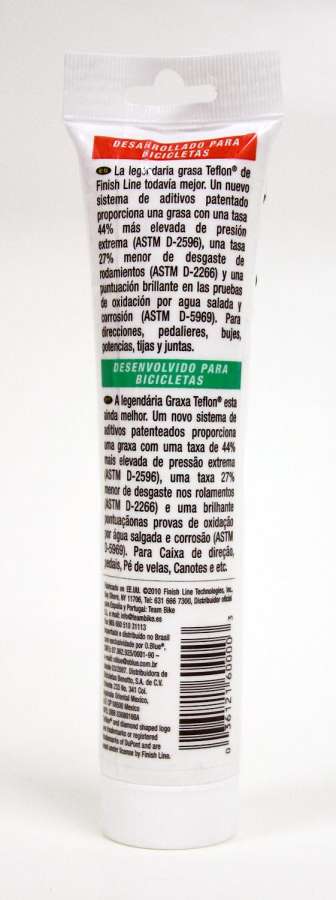 INSTRUCCIONES - Finish Line Grasa Premium con Teflon®
