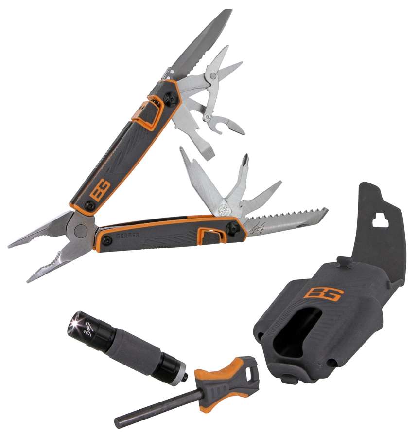  - Gerber Survival Tool Pack -  Multi-Tool, Fire Starter & Flashlight