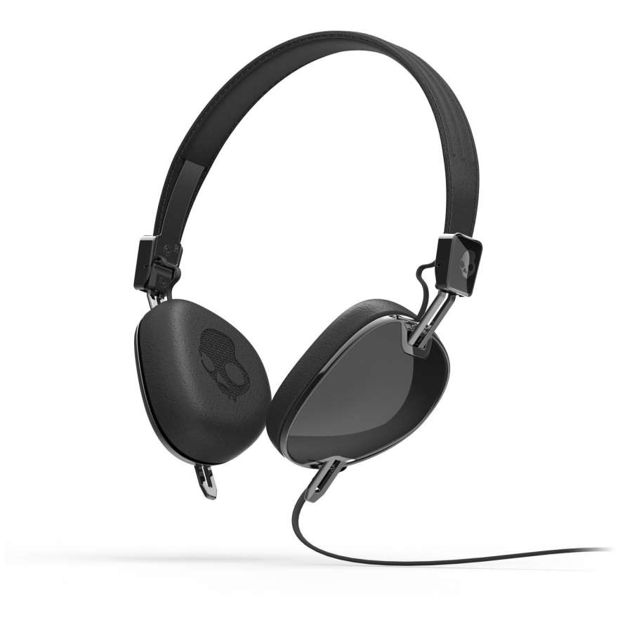 BLACK/BLACK - Skullcandy Navigator w/mic
