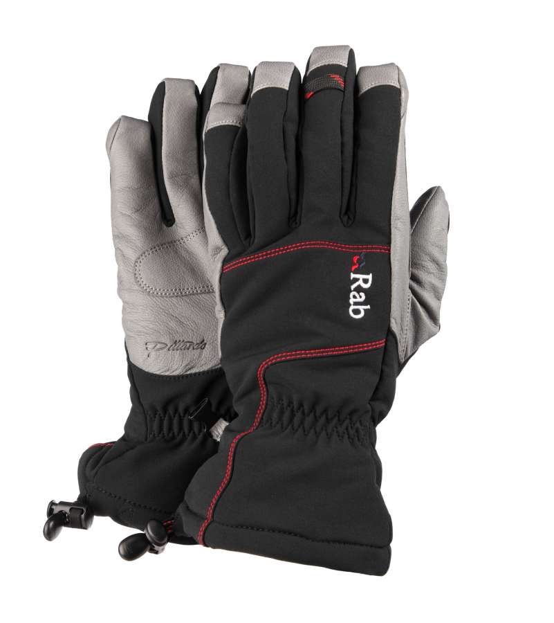 BLACK - Rab Baltoro Softshell Glove