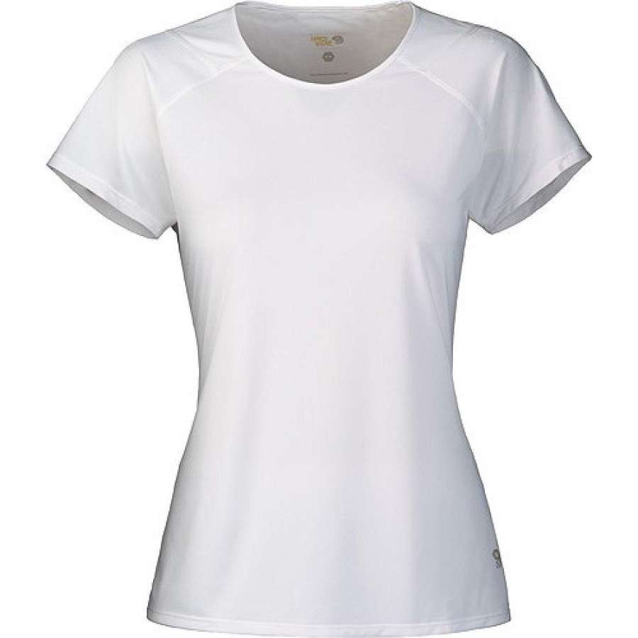 WHITE - Mountain Hardwear Wicked Lite S/S T Wms