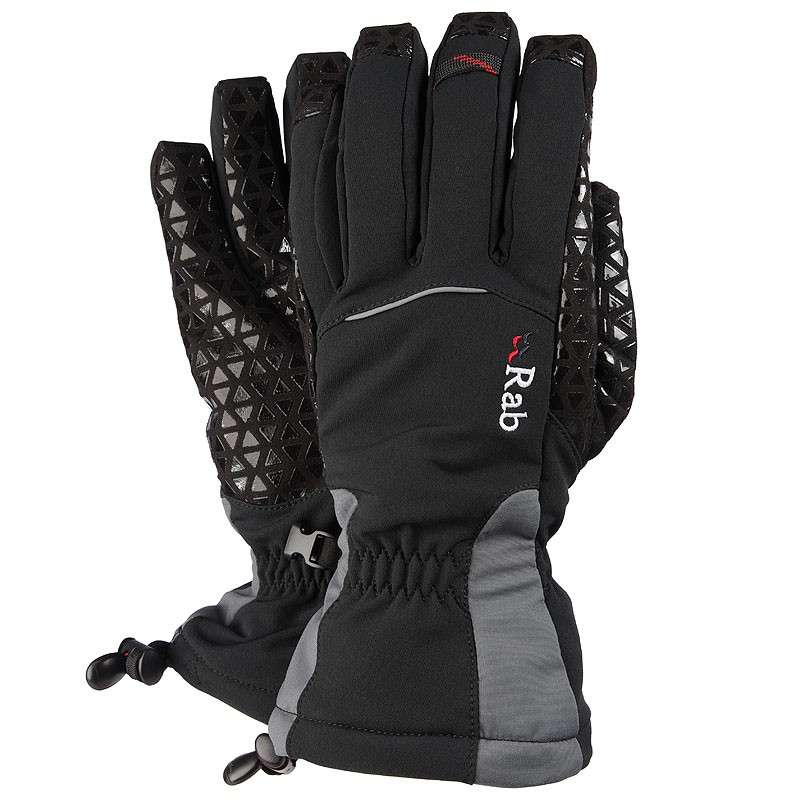 BLACK/GREY - Rab Latok Glove