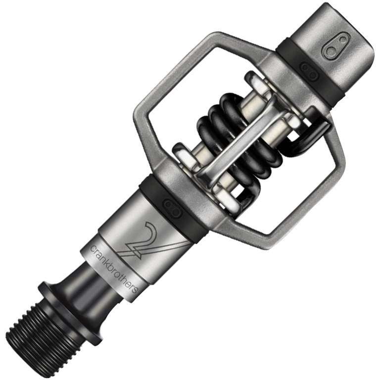 SILVER BLACK - Crankbrothers Eggbeater 2 Pedal Pair