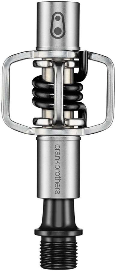 SILVER/ BLACK SPRING - Crankbrothers Eggbeater 1 Pedal Pair