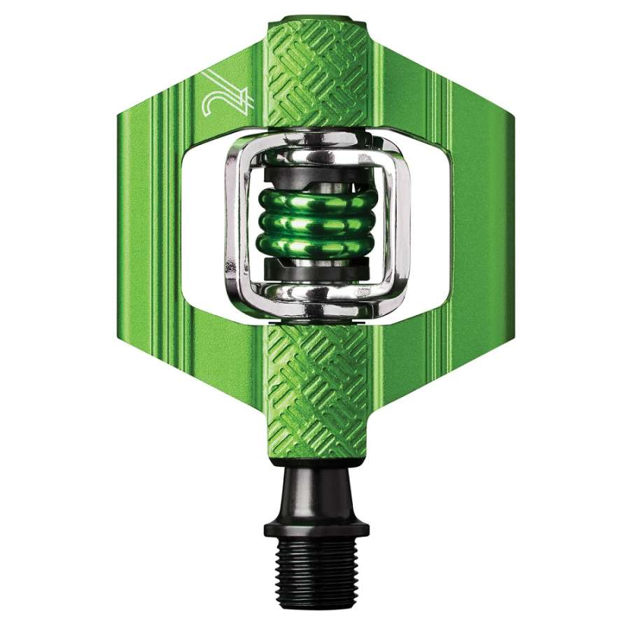 Green - Crankbrothers Candy 2 Pedal Pair