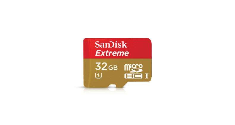  - GoPro SanDisk Extreme® de 32 GB microSDHC™ C/ Adaptador