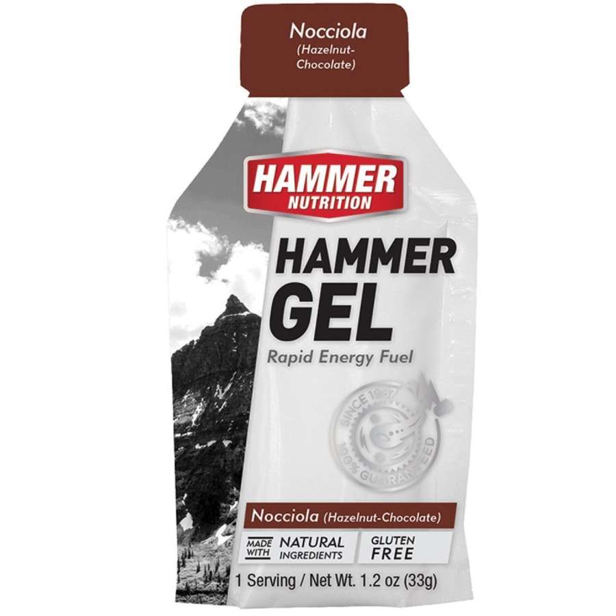 Nocciola (Hazelnut-Chocolate) - Hammer Nutrition Hammer Gel