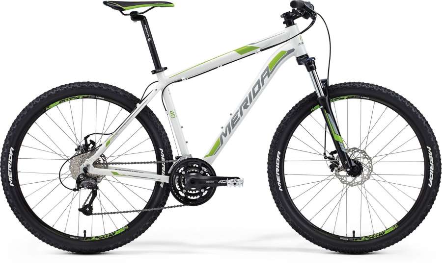 WHITE(LIGHT GREY/GREEN) - Merida Bikes Big.Seven 40-MD - 2015