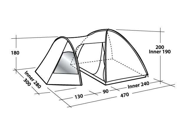  - Easy Camp Eclipse 500 Tent