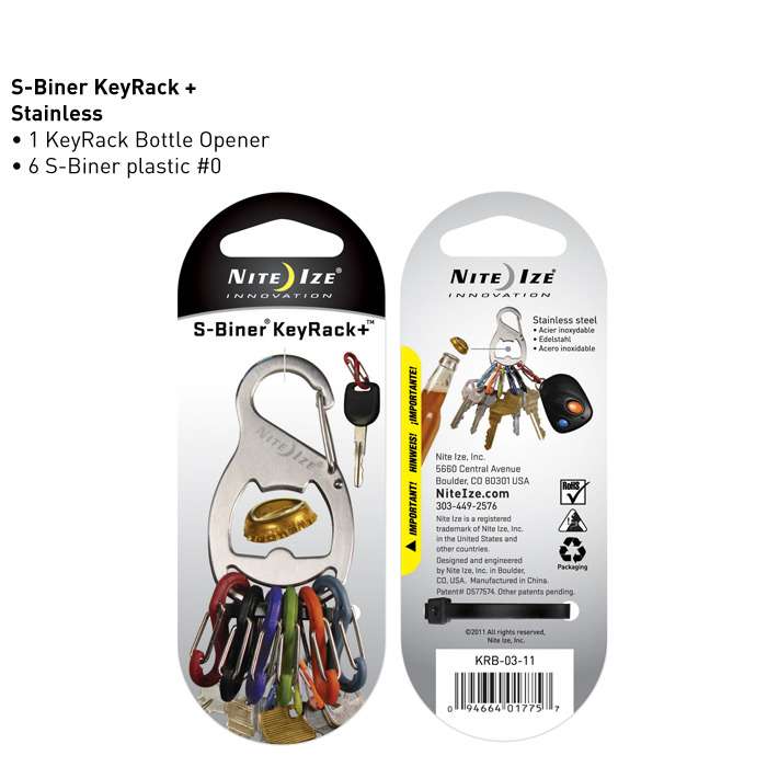  - Nite Ize Key Rack + Bottle Opener