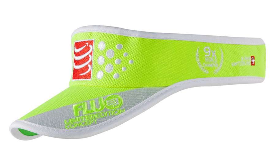 YELLOW - Compressport Visor Cap Fluo