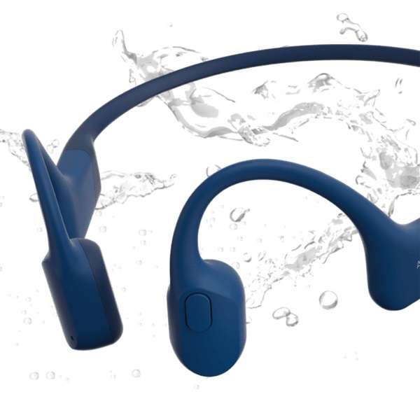 Audifonos Deportivos AfterShokz Diseño Open Ear OpenRun S803-1 Inalambricos  IP67 Azul (Blue)