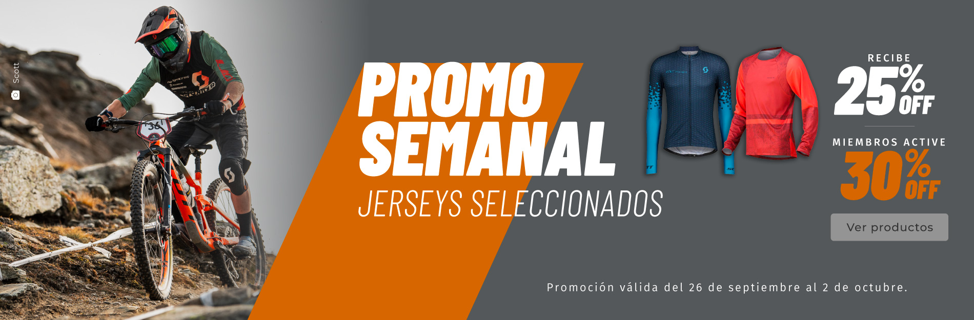 Promoción semanal Perú: Jerseys seleccionados.