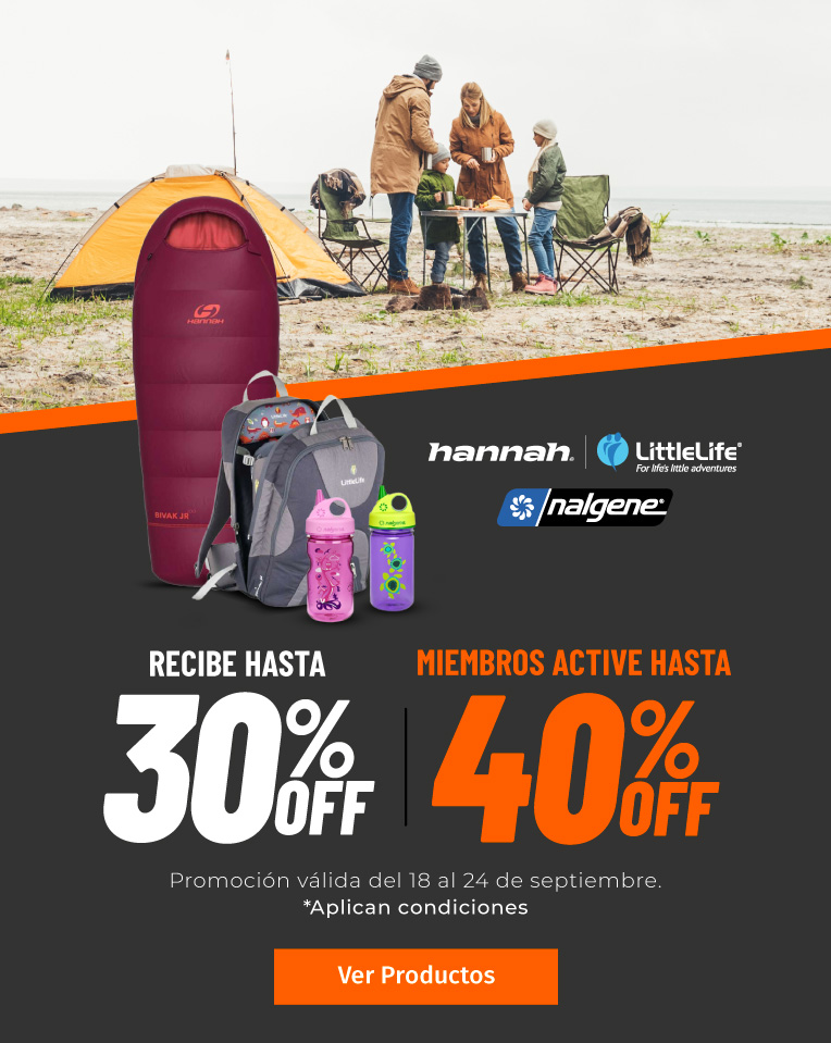 Promo Semanal Chile: 
Productos de camping para niños.