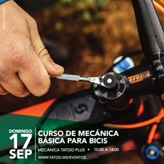 Curso de Mecánica Básica para Bicicletas -Septiembre 2017-