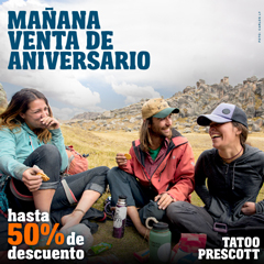 Venta de aniversario Tatoo Prescott