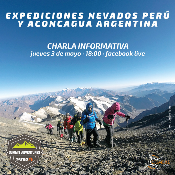 Charla Summit Adventures Tatoo Perú 2018 - Aconcagua 2019