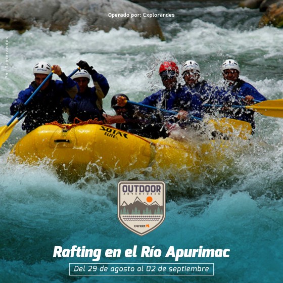 Outdoor Adventures Tatoo Perú 2018 - Rafting en el Apurimac