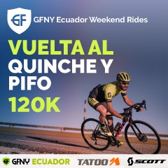 Vuelta al Quinche y Pifo – Cuarto Entrenamiento GFNY Ecuador Weekend Rides