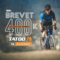 Brevet Tatoo 400K Vuelta a Salinas de Ibarra