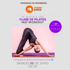 Clase de Pilates Mat Workout